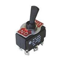 Shin Chin R13-450E-08(VDC) Toggle Switches 20A/12VDC 6P DPDT/ON-OFF-ON/SC 6-32 UNC