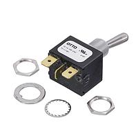 OTTO T7-111B1 Toggle Switches ON NONE ON 1 Pole Standard Bat Handle