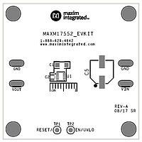 Analog Devices MAXM17552EVKIT# Voltage Regulator - Switching Regulator EVkit for 100mA; 60V synchronous buck mi