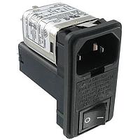 Qualtek Electronics 882-03/003 Power Line Filters 3/3A 2.16 X 2.28