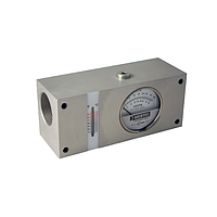 Webtec FI1500-200ABOT Hydraulic In-line Flow Indicator (10-200 lpm; 350 psi; with temp.)