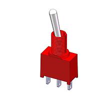 Mountain Switch 108-1AS1T1171-EVX Toggle Switches SPDT ON-ON SOLDER