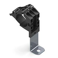 HellermannTyton 151-01497 Ratchet Clamp Ratchet P-Clamp, 0.76 - 1.42" Bundle Dia, 90 Long, 0.51" Hole Dia, PA66HIRHSUV/ST/ZN, Black, 140/ctn