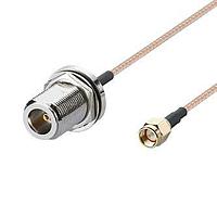 Taoglas CAB.952 RF Cable Assemblies CAB.952 N Type Jack with O-Ring to 3000mm(9.84ft) RG-316 to SMA(M)