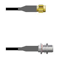 Amphenol Custom Cable Q-3D01X0008007i RF Cable Assemblies SMA-SP/N-SJB RG58 7I
