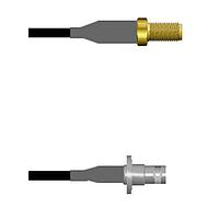 Amphenol Custom Cable Q-2Z0080008036i RF Cable Assemblies SMA-SJ/BNC-SJB RG58 36I