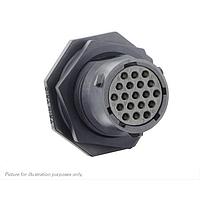 Eaton Souriau-Sunbank UTSX71419SX Receptacles Jam nut receptacle, without backshell, for 19 female contacts, IP68/69K, keying X