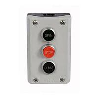 Eaton M22-C3-M4V Pushbutton Control Stations CONTRL ST FLSH BLK FLSH RED 1NC FLSH BLK