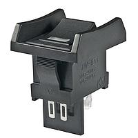 NKK Switches JWS11BAAD-A Rocker Switches AMBER LED