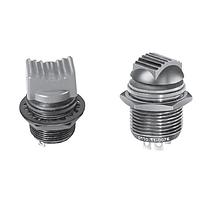 OTTO T1-CC2222 Toggle Switches Rocker Threaded Low-Level Black