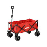 YATO YT-86950 Foldable Garden Camping Cart (100 kg, 940 × 580 × 1000 mm)