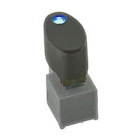 E-Switch ULP22OAP1RSSCL1GRNRED Pushbutton Switches Switches Pushbutton - SWITCH PB ILL DPDT BLUE T/H