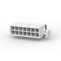 AMP Connectors - TE Connectivity 1-1586043-4 Shrouded RA HDR SCREW MNT 14P