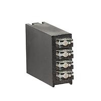 BIVAR H480CGD LED Circuit Board Indicators LED Assembly, Right Angle, 2x3mm Rectangular LED, Quad-Level, 1 Station, Green, Diffused Lens.