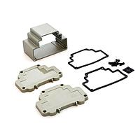 Bud Industries DMX-4779-G DIN Rail DIN Rail Extruded Aluminum Box 3.9 X 3.1 X 2.7"