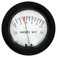 Dwyer 2-5005 Compact Low Differential Pressure Gauge – No Power Needed, Dependable and Low Cost (Differential, 5 inH₂O, Barbed Fitting, 3/16 in)