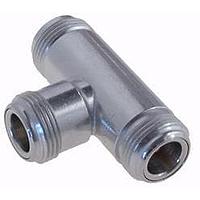 HUBER+SUHNER 46_N-50-0-1/133_NE RF Adapters - Tee  N jack(f), jack(f), jack(f)