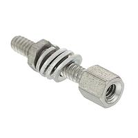 ITT Cannon M24308/26-2P Screw Lock Female Screwlock, 0.625" shaft, Stainless Steel, Passivated finish