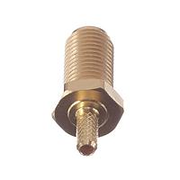 Radiall R125312120 Connectors SMA / STRAIGHT BULKHEAD JACK FULL CRIMP TYPE CABLE 2.6/50 S