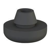 Essentra Components GRF24006A Push Fit GROMMET FOOT:PVC BLACK