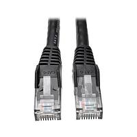 Tripp Lite N201-001-BK50BP Cat 6 Cat6 GigabitSnagless Patch Cable-Black