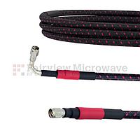 Fairview FMC1000 Precision 1.85mm Male to RA 1.85mm Male Cable VNA High Flex Coax and RoHS Compliant