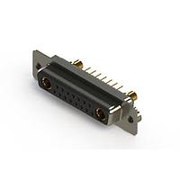 EDAC 628-17W2624-4T2 Mixed Contact D-Sub Connectors Vertical Combo Dsub