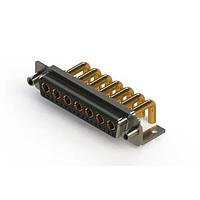EDAC 630-24W7250-4TE Mixed Contact D-Sub Connectors Right-angle Power Combo D-Sub Connector