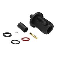 Amphenol RF 172386-BC Connectors N     ST CBL-JCK BHD CRM BLCK