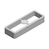Masach Tech MS488-10F EMI/RFI Shield Frame, Two-Piece 48.8 x 17.3 x 7.5mm Two-piece Drawn-Seamless RF Shield/EMI Shield FRAME (CRS)