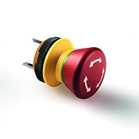 RAFI 1.15.106.021/1403 Pushbutton Switches MOMENTARY ILLUM TRANSPARENT YELLOW