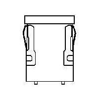 Honeywell AML42CBC8 Panel Mount Indicators / Switch Indicators SQ 1 LED RED 5V LIGHTED INDICATORS