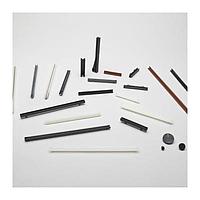 BIVAR N-800-3 BK Press-In Narr-O-Gide 8 in Nylon Natural 94V-2