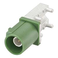 Rosenberger 59S2AQ-40MT5-E_1 PCB Connectors Plug PC-Board SMD Right Angle E Green