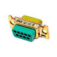 Cinch DEMA9S Receptacle DSUB 9F CRIMP GF ZINC