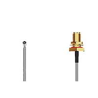 GCT (Global Connector Technology) CAB654RF-0050-A-1 RF Cable Assemblies U.FL2RP-SMA R Mt BHJck, IP68, L=50mm, 1.13mm cable 6GHz