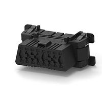 AMP Connectors - TE Connectivity 179631-2 Housings DIAGNOSTIC PLUG HSG 16P BLACK
