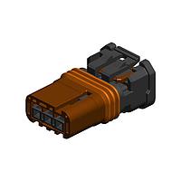 JAE Electronics MX80A03SZ1B Connectors CONNECTOR SOCKET HOUSING 3 CONTACT KEY B 2.54MM