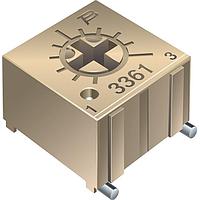Bourns 3361P-1-204GLF Trimmers 1/4" SQ 200K 10% 0.5WATTS