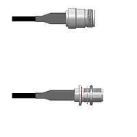 Amphenol Custom Cable Q-1W01X0008012i RF Cable Assemblies N-SJ/N-SJB RG58 12I