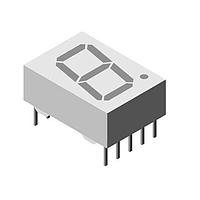 Vishay General Semiconductor TDSR1350 Numeric Display Common Anode Red