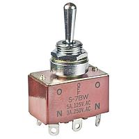 NKK Switches S7BW Toggle Switches SWITCH TOGGLE DPDT 5A 125V