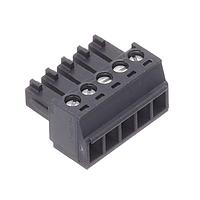 PHOENIX CONTACT 1827622 Plugs 5 Pos 3.81mm pitch Plug 28-16 AWG Screw
