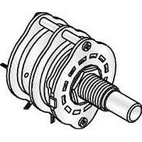 Alpha (Taiwan) SR2921F-0206-19R0B-E9-S-W-159 Rotary Switches 2POL PER LAYER 6POS 2 LAYER