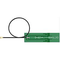 Quectel YP0009BA Passive Antenna Embedded, 1100-6000, 5G, PCB with cable, 193 +/-3, IPEX ?, Adhesive, 49   13   0.85 (not recommended)