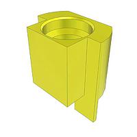 Samtec SMP-PF-P-HE-ST-EM3 PCB Connectors 50 Ohm SMP Plug, Full Detent, Straight, Edge Mount, 40GHz
