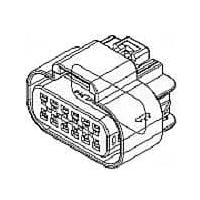 Aptiv 15326849 Connectors 12P FEM CONN ASSY GT 150 BLACK