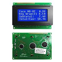 Newhaven Display NHD-0416BZ-NSW-BBW Character LCD Module STN- BLUE Transm 87.0 x 60.0