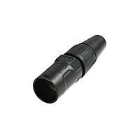 REAN RE8MY-1-B Backshell RJ45 CBL CONN BLACK - BAG