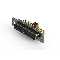 EDAC 630-21W1640-7N1 Mixed Contact D-Sub Connectors Right-angle Power Combo D-Sub Connector